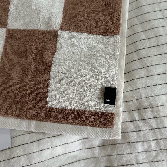 HAY Design Checkered Hand Towel NWT - Picture 3 of 5